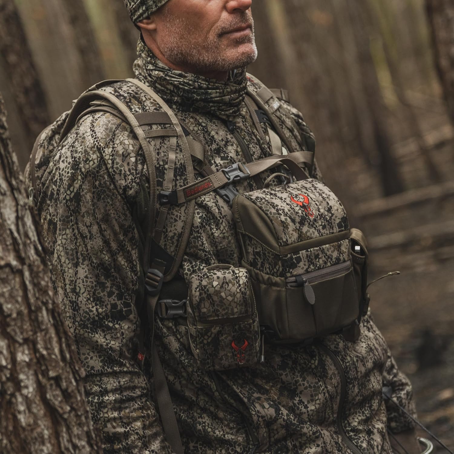 Badlands RF Mag Case - Magnetic Rangefinder Holder for Fast, Quiet Access During Hunts, Attaches to Bino Harness