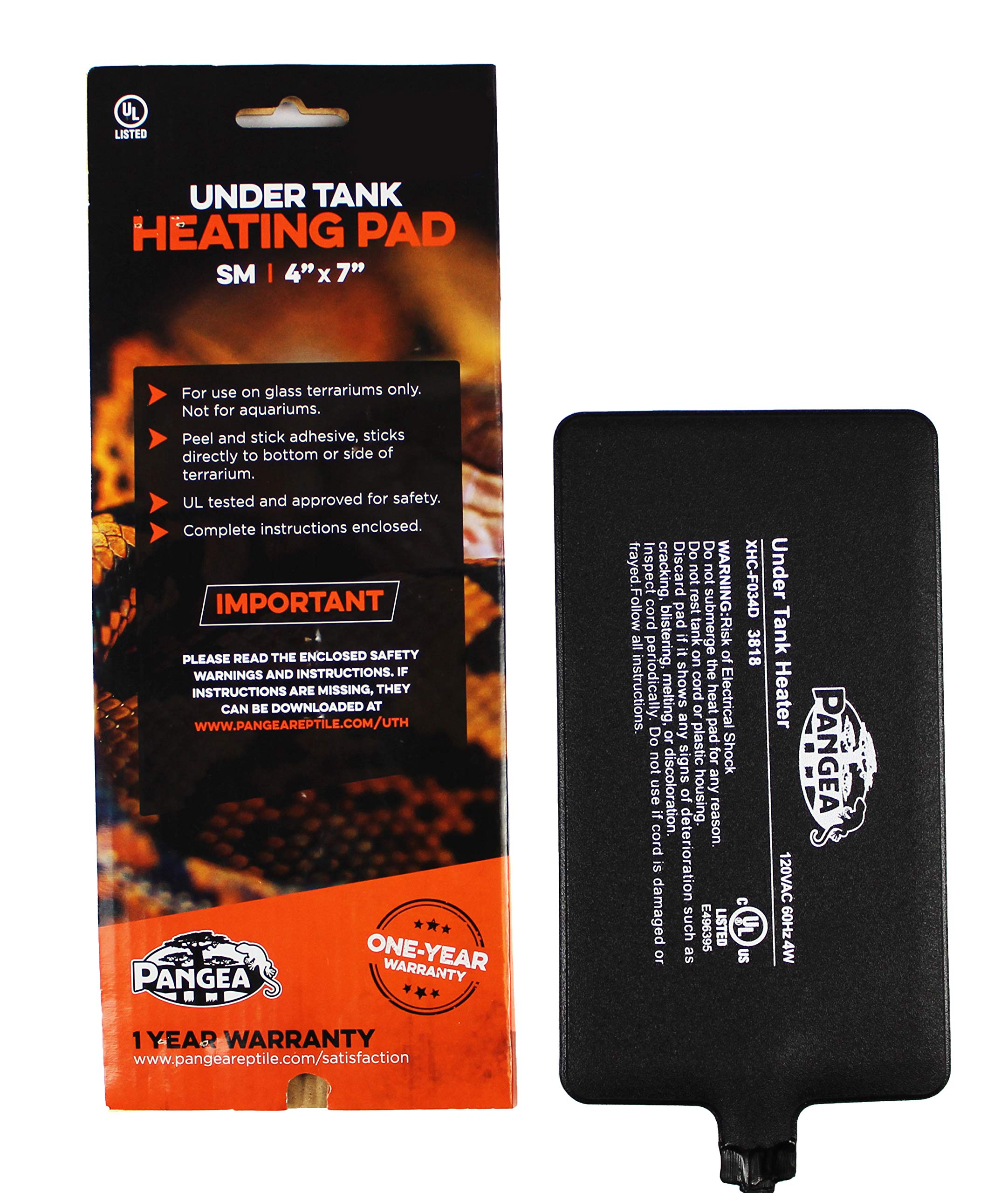 Aiicioo Under Tank Heater Reptile Heating Pad Bearded Dragon Turtle