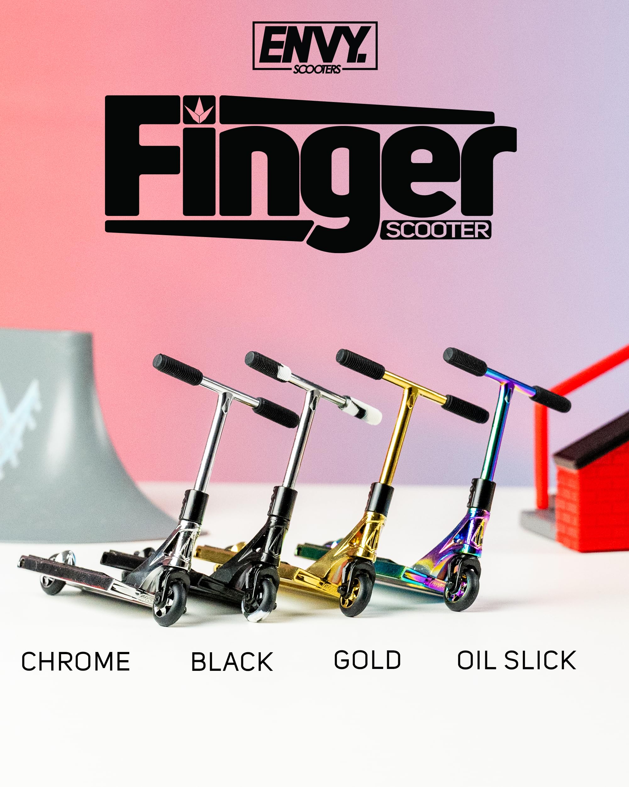 Amazon.co.jp: Envy Scooters Pro フィンガースクーター | AOSV6 Squad