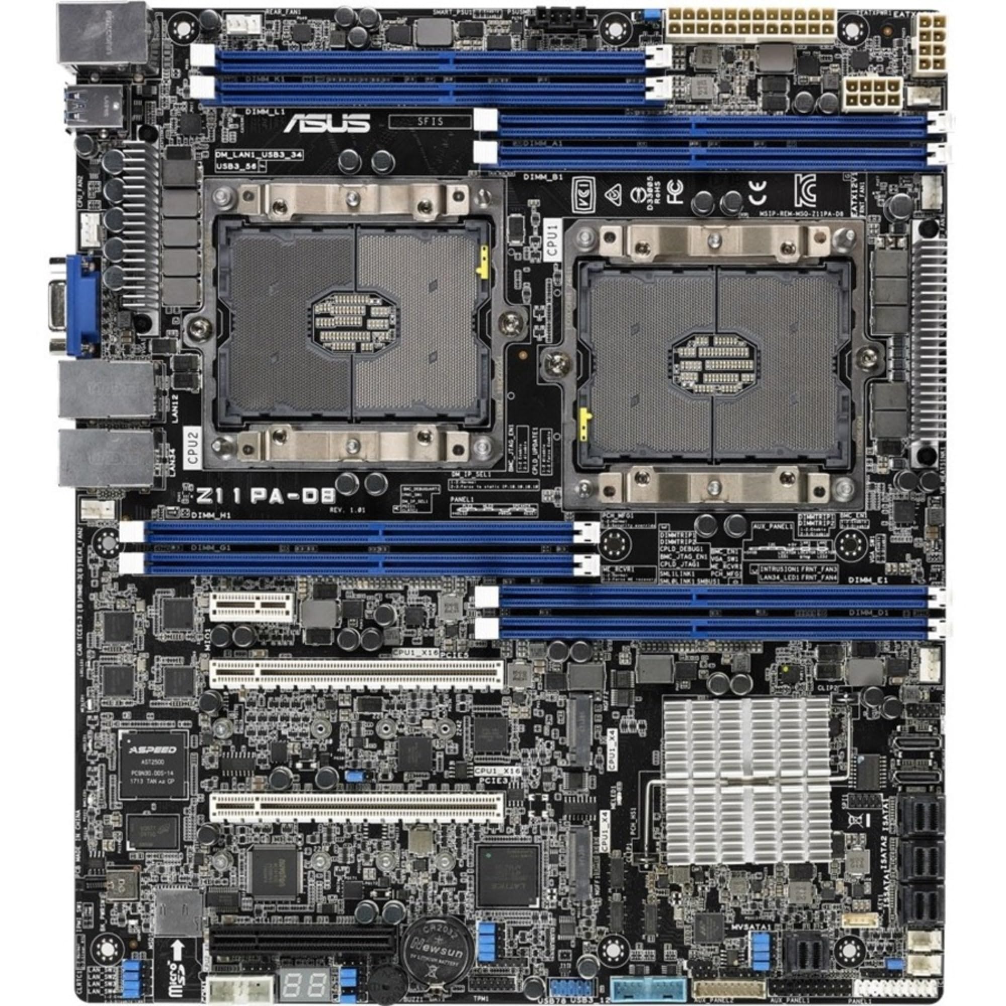 Amazon.co.jp: ASUS Z11PA-D8 サーバー CEB マザーボード ソケット-P
