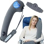 Travelrest Tout-en-un UltimateTravel Oreiller / Oreil de cou - Couverture lavable en peluche avec mousse de mémoire