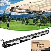 Vista 1 de 10L0L Universal Golf Cart 4 Panel Mirror for Yamaha EZGO Club Car, Eliminate Blind Spots Wide Angle Rear View Mirror