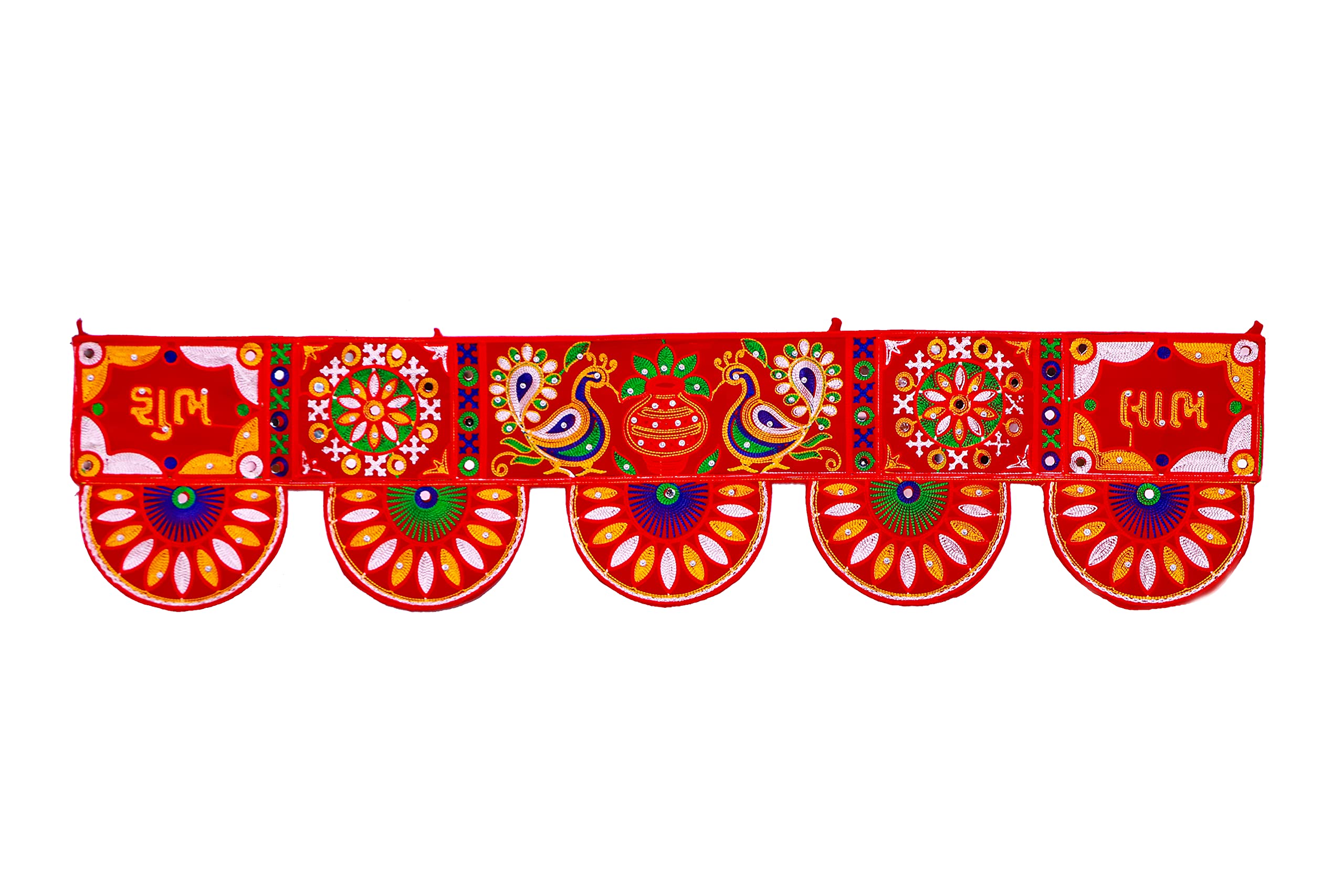 TANNA CREATION Home Main Door Decorative Bandarwal Toran for Fastive Decoration and Many More Occasions Run-8