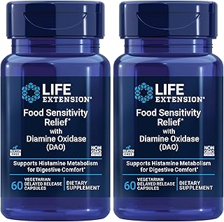 DAO supplement diamine oxidase enzyme for histamine intolerance
