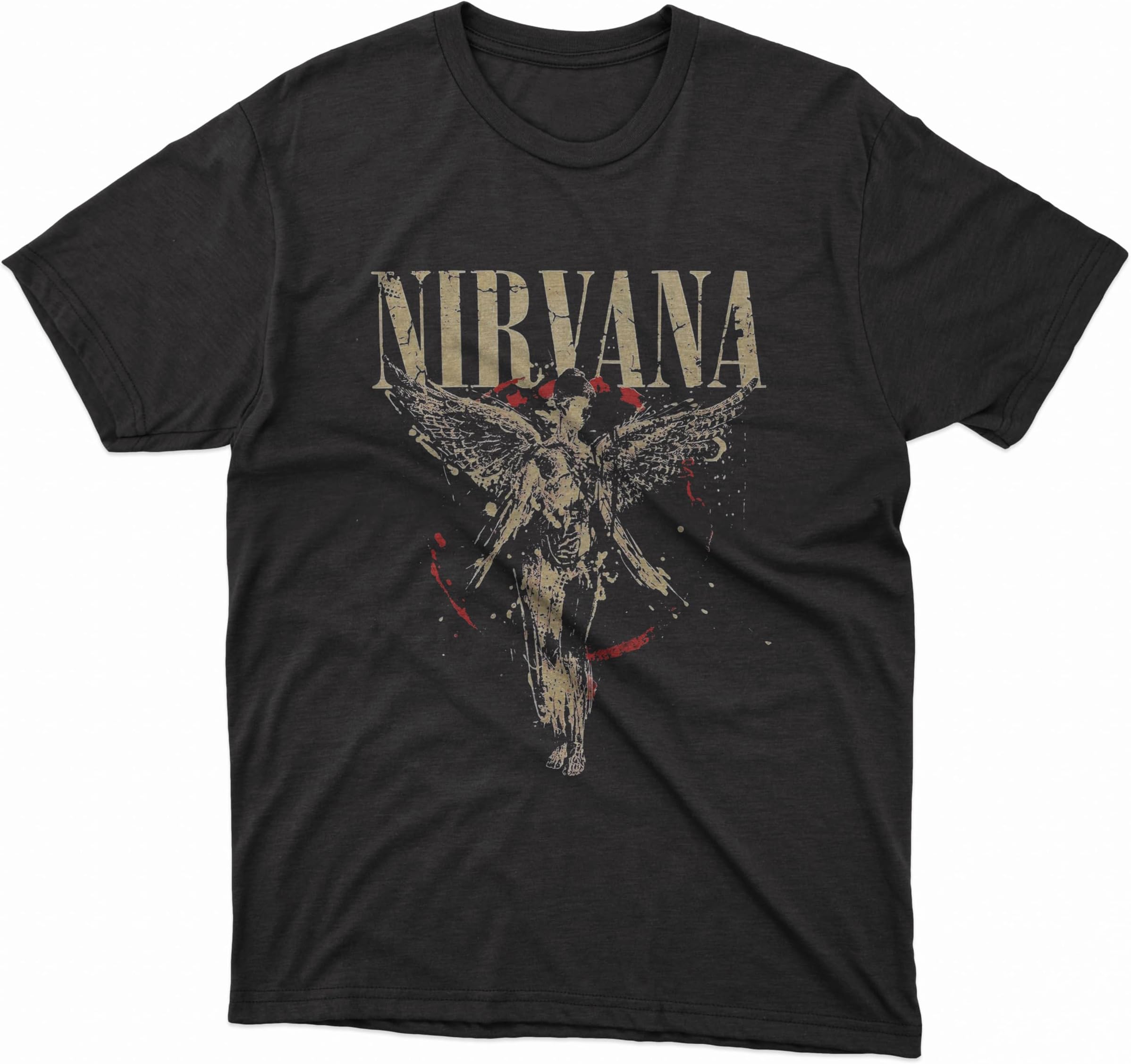 Grayce Nirvana™ in Utero Angel Splatter T-Shirt - by Nirvana™ Splatter (US, Alpha