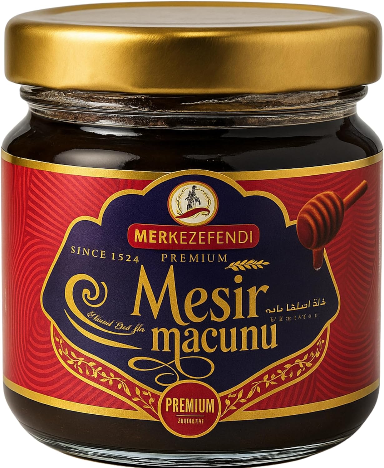 Herbal Power Paste 43 g - Natural Macun for Men High Dose with Cinnamon Ginseng & Honey - Extra Strong for Energy & Vitality 1