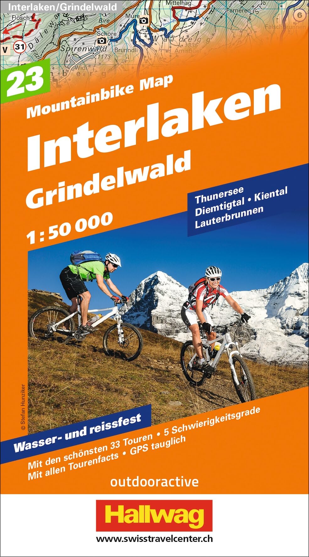 Interlaken 23 Grindelwald bike hallwag GPS wp (Mountainbike Maps)