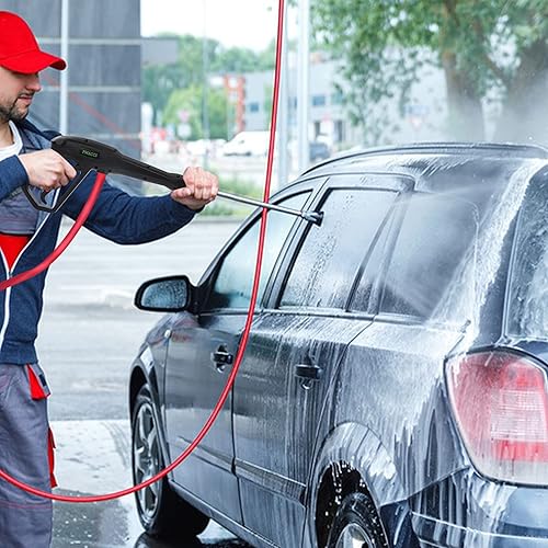 Miniatura 6 de PWACCS Repuesto de Pistola de Lavadora a Presión con Kit de Varilla de Extensión — Mango de Gatillo de Lavado a Presión con 5 Boquillas de