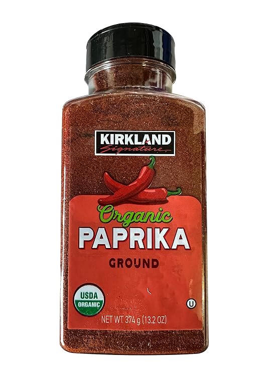 Kirkland Signature Organic Ground Paprika, 13.2 Ounce (2 Pack)