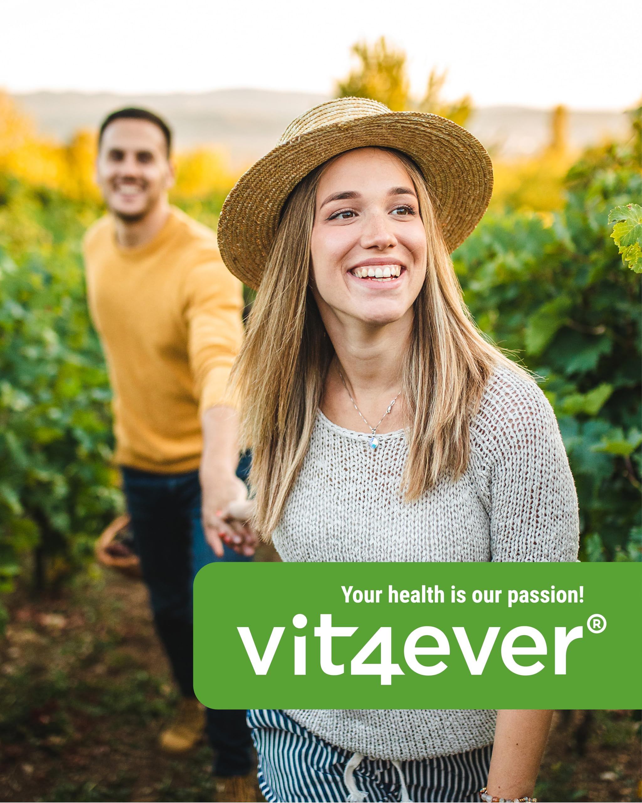 vit4ever Ginkgo Biloba 6000 mg - 365 Compresse – Estratto Premium: con Flavonglicosidi + Ginkgolidi-Lattoni Terpenici e privo di Acido Ginkgolico - Alto dosaggio – Vegano