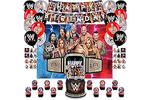 WWE Tablecloth: Electrifying Wrestling Party Accessory