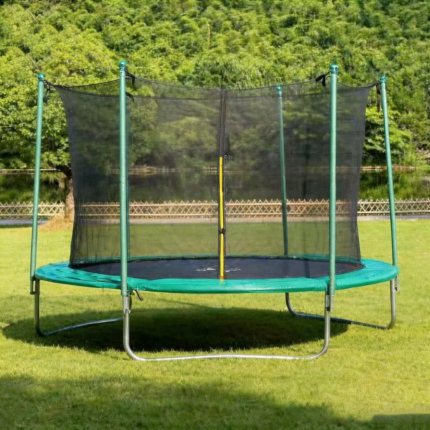 Trampoline Safety Net, Lantern Trampoline Safety Inner Net, Pumpkin Trampoline Fence, Protective Netting Suitable for Round Trampoline Frames, Accessories for 6/8/10/12/13/14/15/16ft Trampolines.