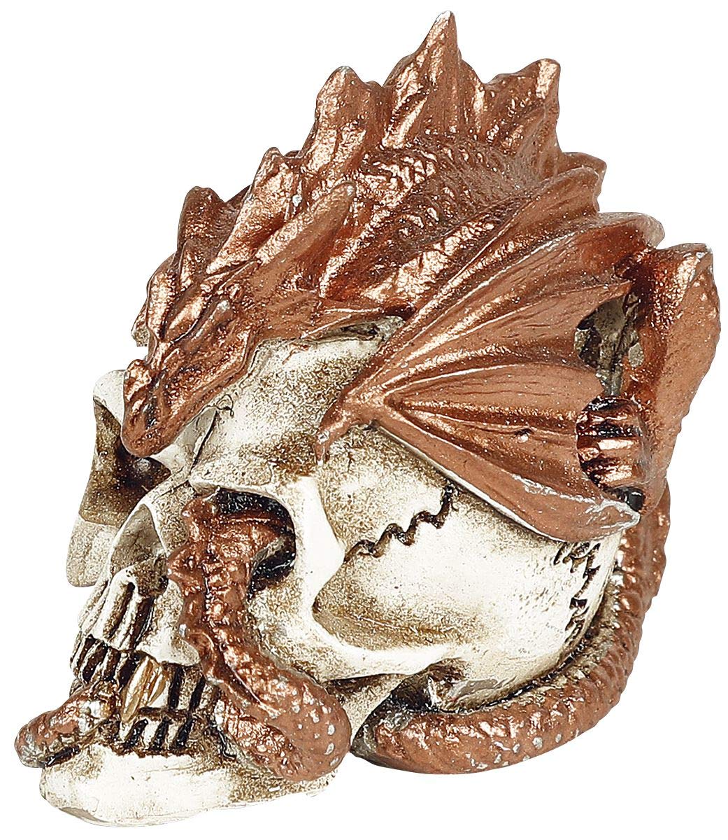 Alchemy Unisex Nc England Dragon Keepers Skull: Miniature Skull Skull Standard, Resin,