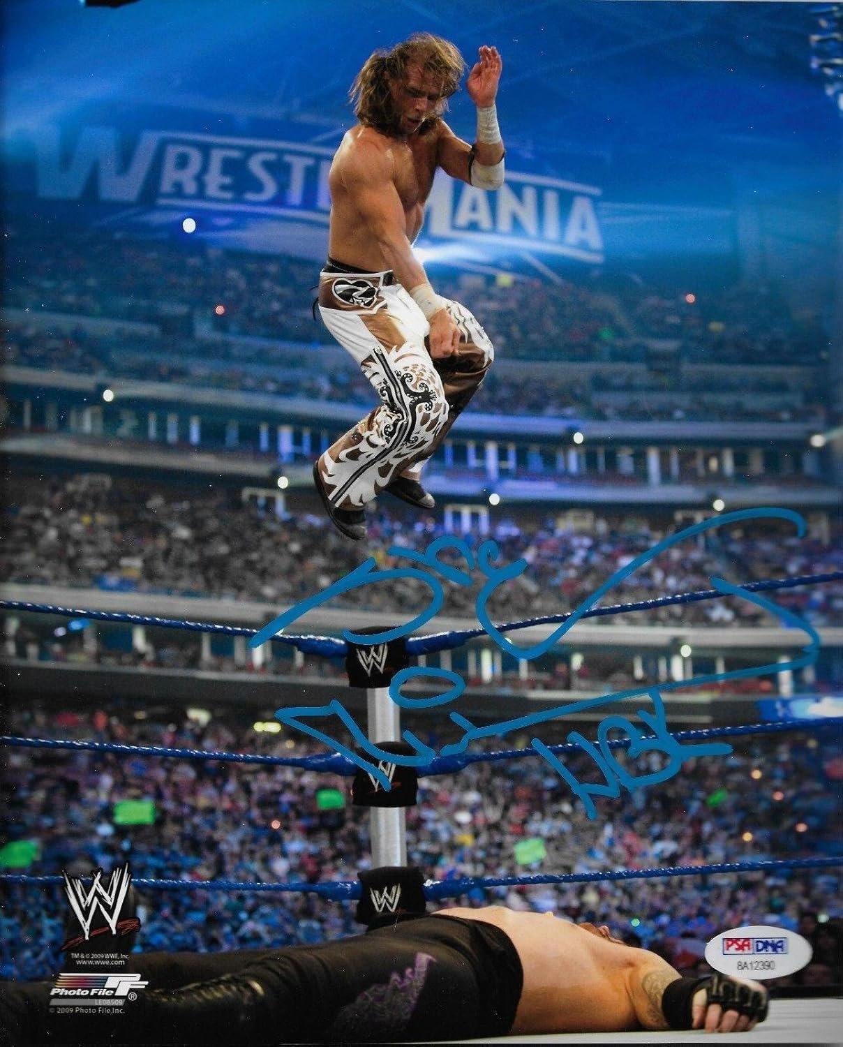 Shawn Michaels Hbk Wwe Signed Autograph 8x10 Photo Coa PSA/DNA