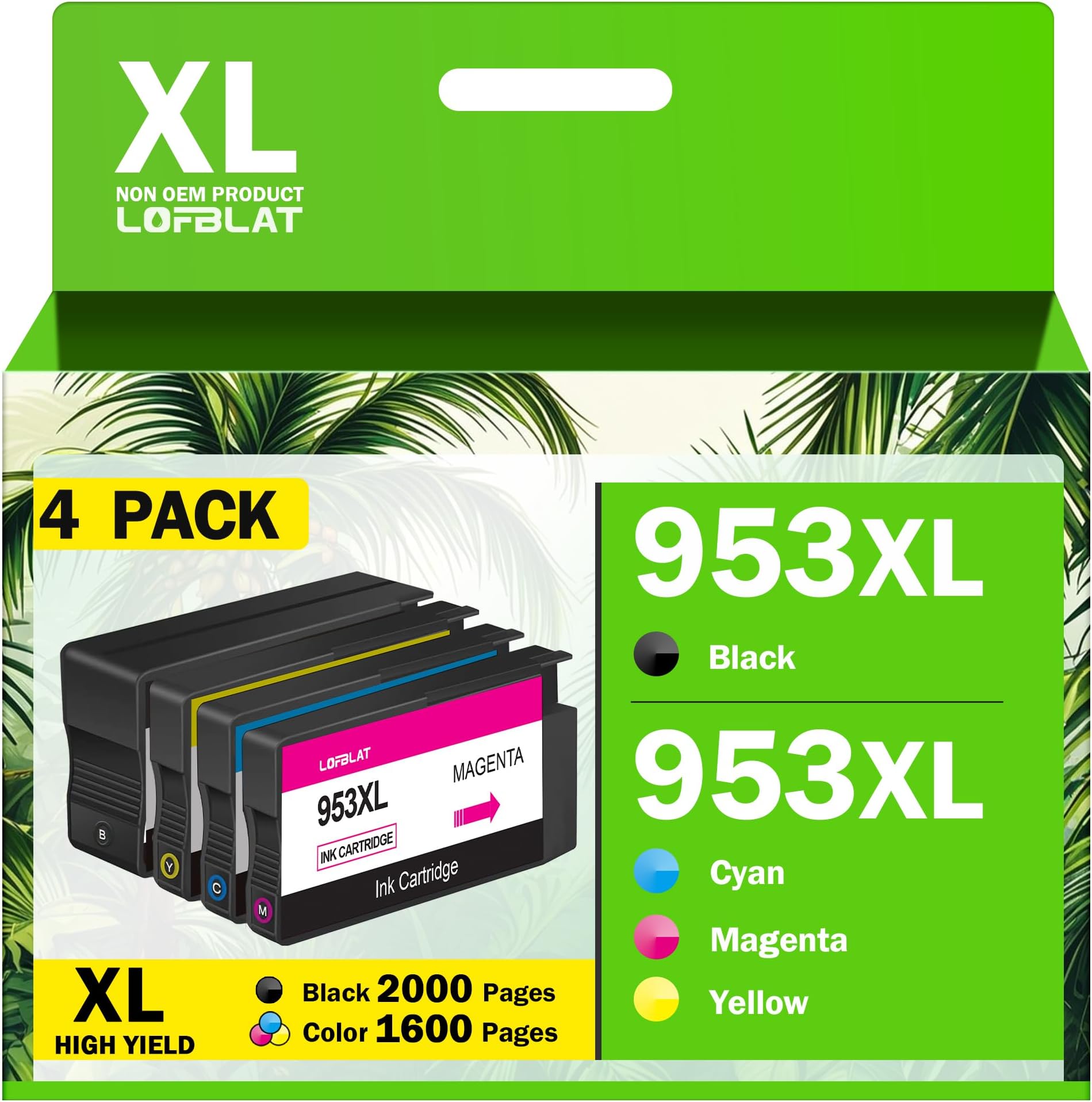 Original HP 953 Set Tintenpatronen Schwarz Color Für OfficeJet Pro 8725 8730