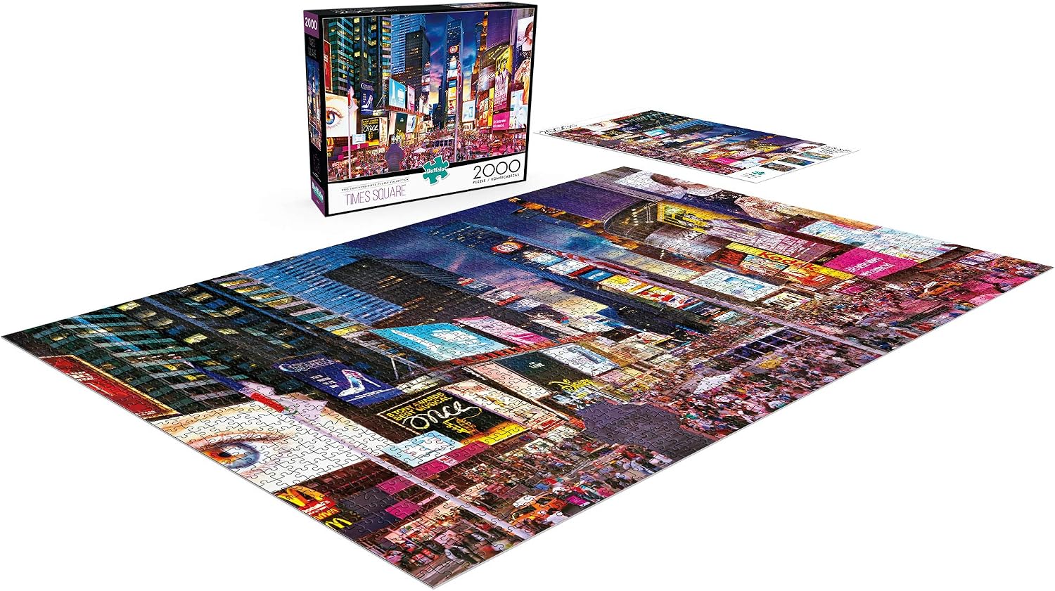 Buffalo Games - Times Square - 2000 Piece Jigsaw Puzzle