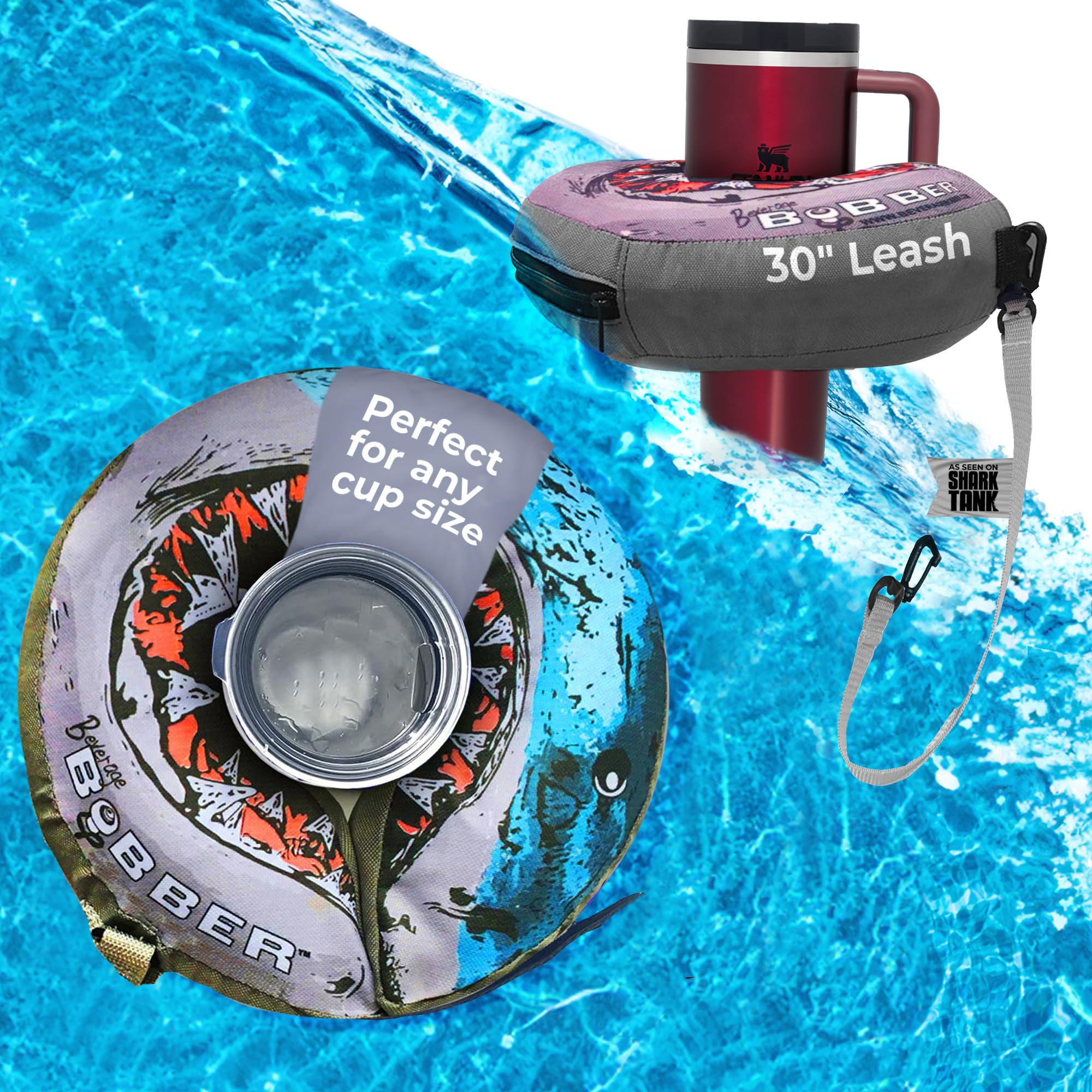 Human Bobber Inflatable Floating Drink Holder for Pool - Drink Float bar floaties for Adults to Hold Beer Can, Cup or Wine Bottle in Hot Tub, Swimming