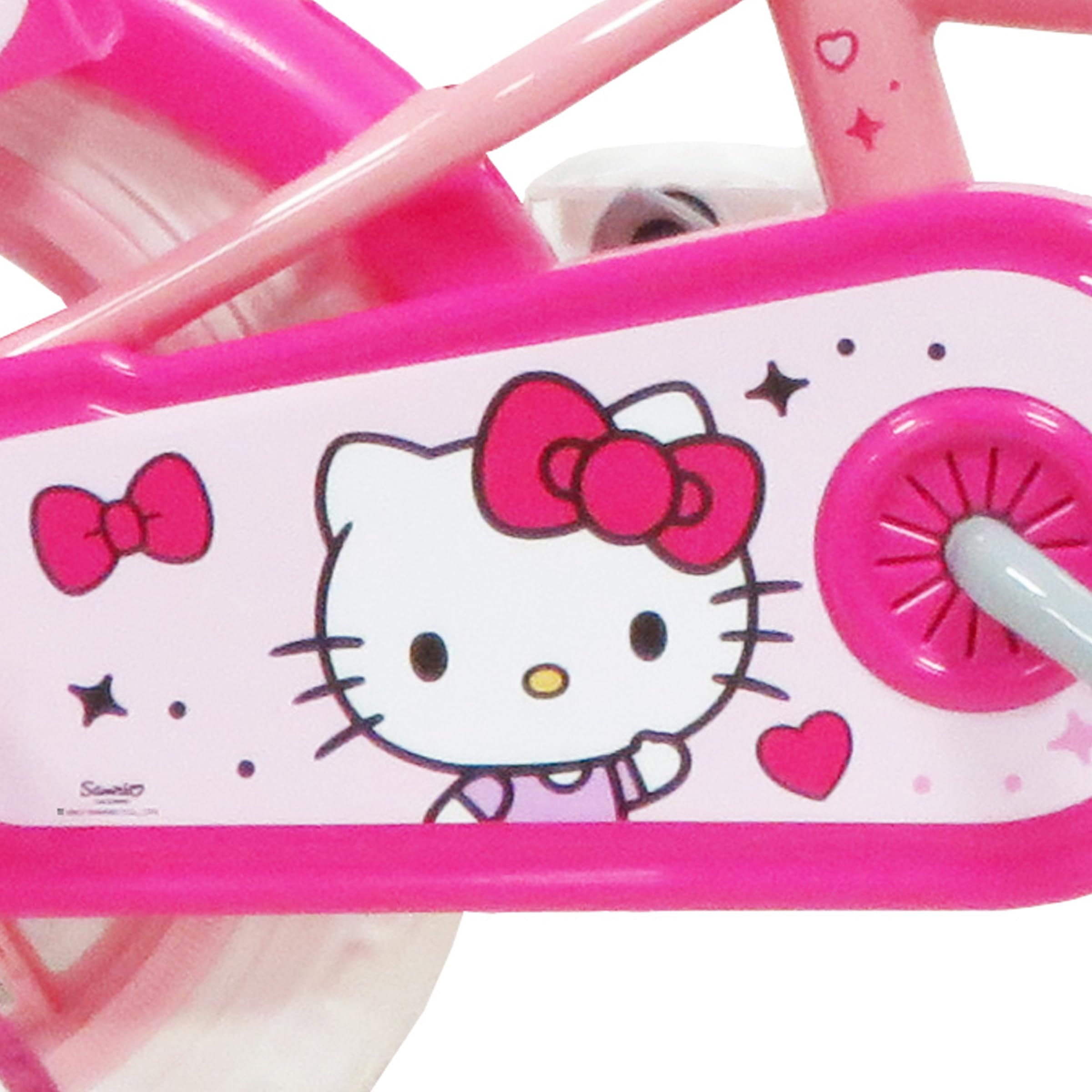 Hello Kitty Girl's Bike Fuchsia Pink Size 12 Inches : Amazon.com