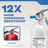 Vista 3 de Kidde Mariner 5 Extintor de Incendios para Barcos, de Un Solo Uso 5BC