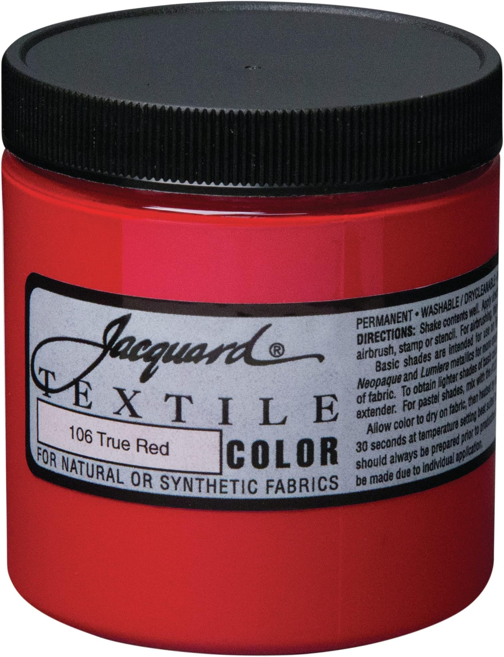 Jacquard Textile ColorFabric Paint True Red