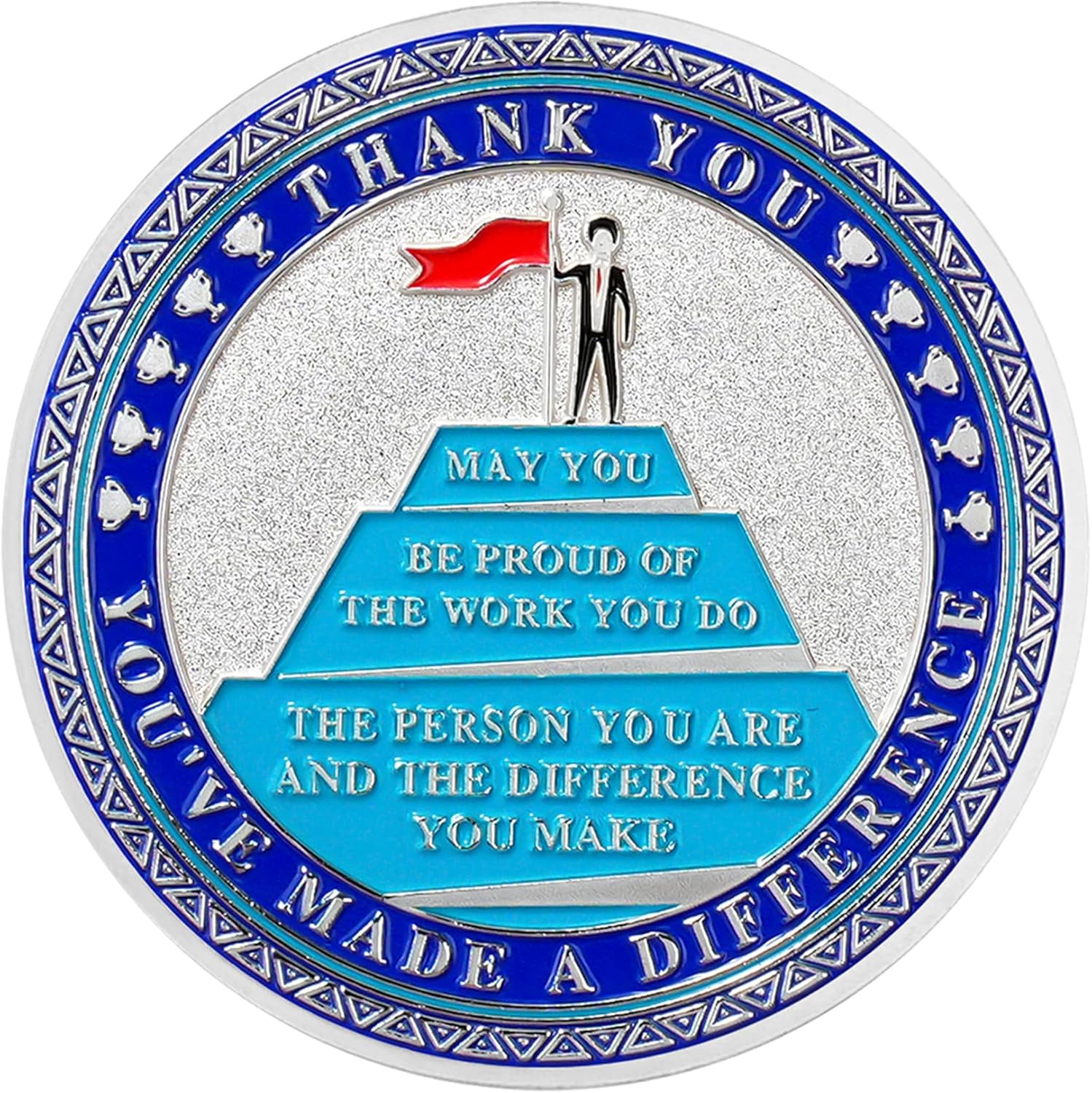 5 Pack Teamwork Recognition Coins – Best Team Player Award Challenge Coins for Employee Appreciation, Motivational Thank You Tokens for Team Achievement, Office Corporate Gifts for Team Building
