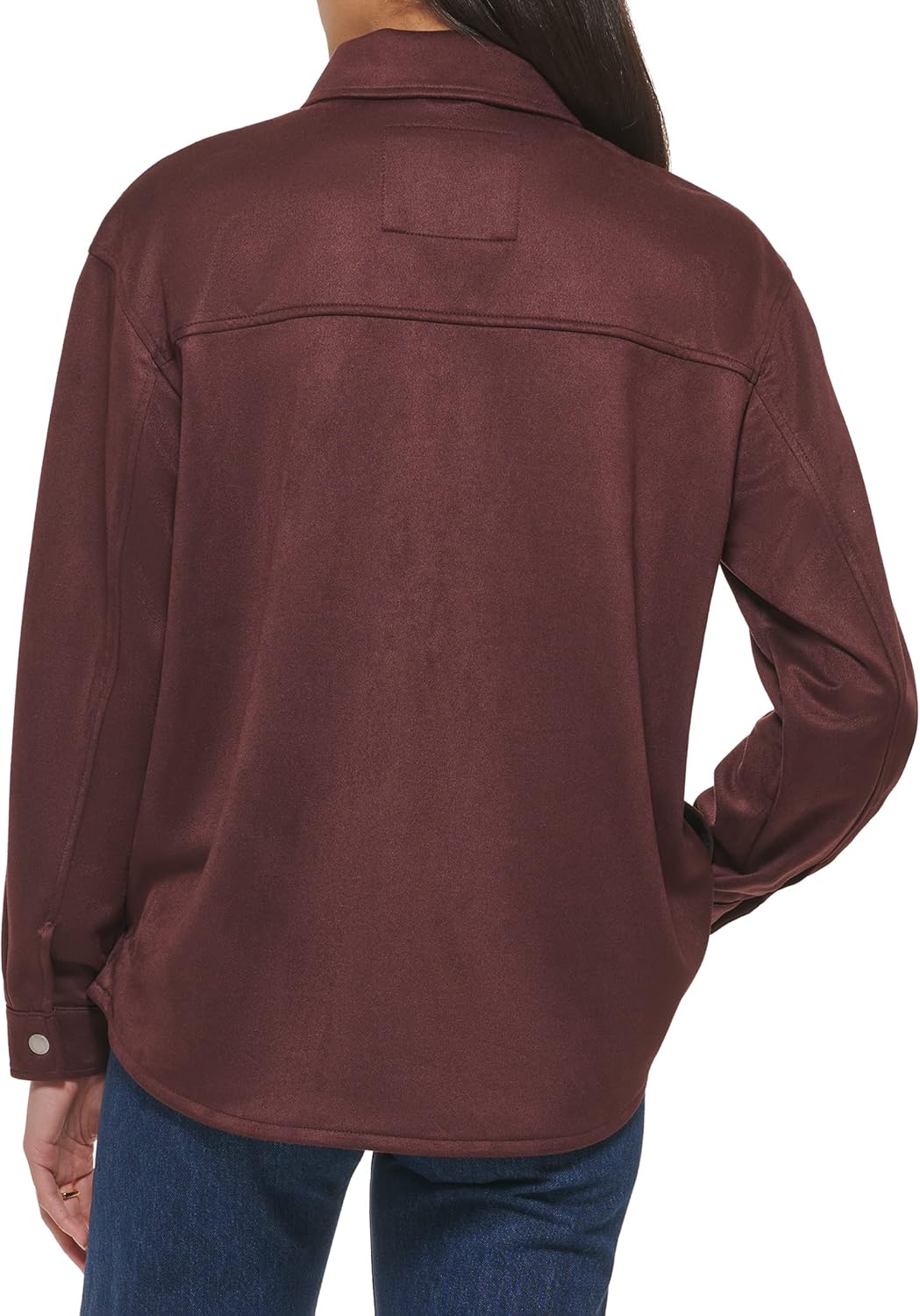 Levi's womens Soft Faux Suede Shirt Jacket (Standard & Plus Sizes) - Image 2