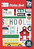 ECHO PARK PAPER COMPANY Echo Park Sticker Book-First Day of School, Multicolor