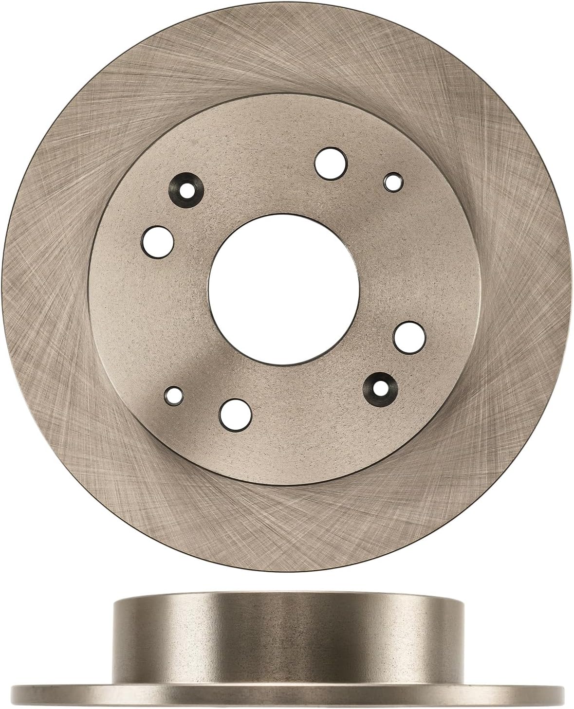 KAX 10.23" Front & 10.21" Rear Rotors and Pads Kit For Honda Accord 1998-2002 2.3L, Acura CL 1998-1999 2.3L