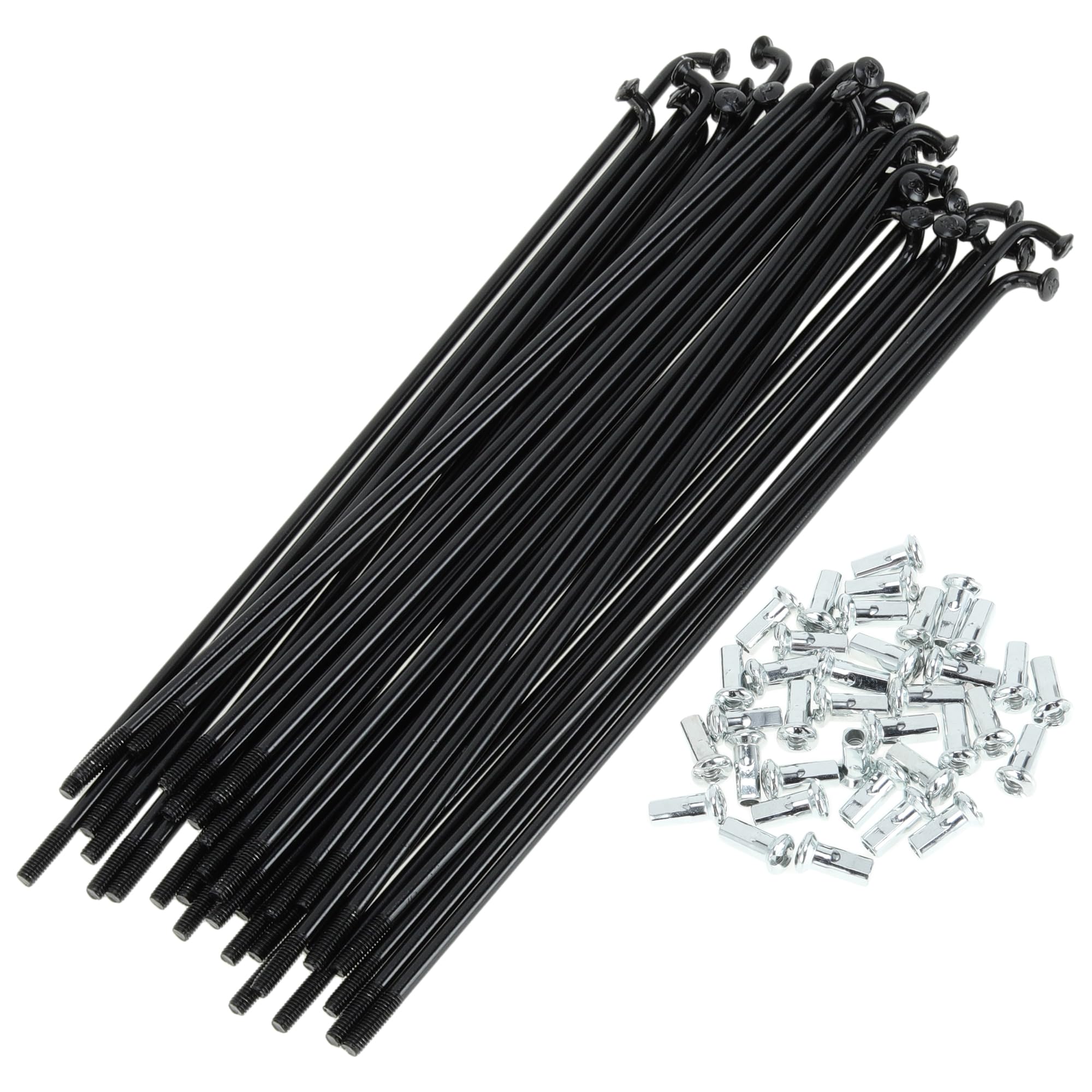 RATCHROLL 12G 157mm Length Bicycle Wheel Spokes Nipple Carbon Steel