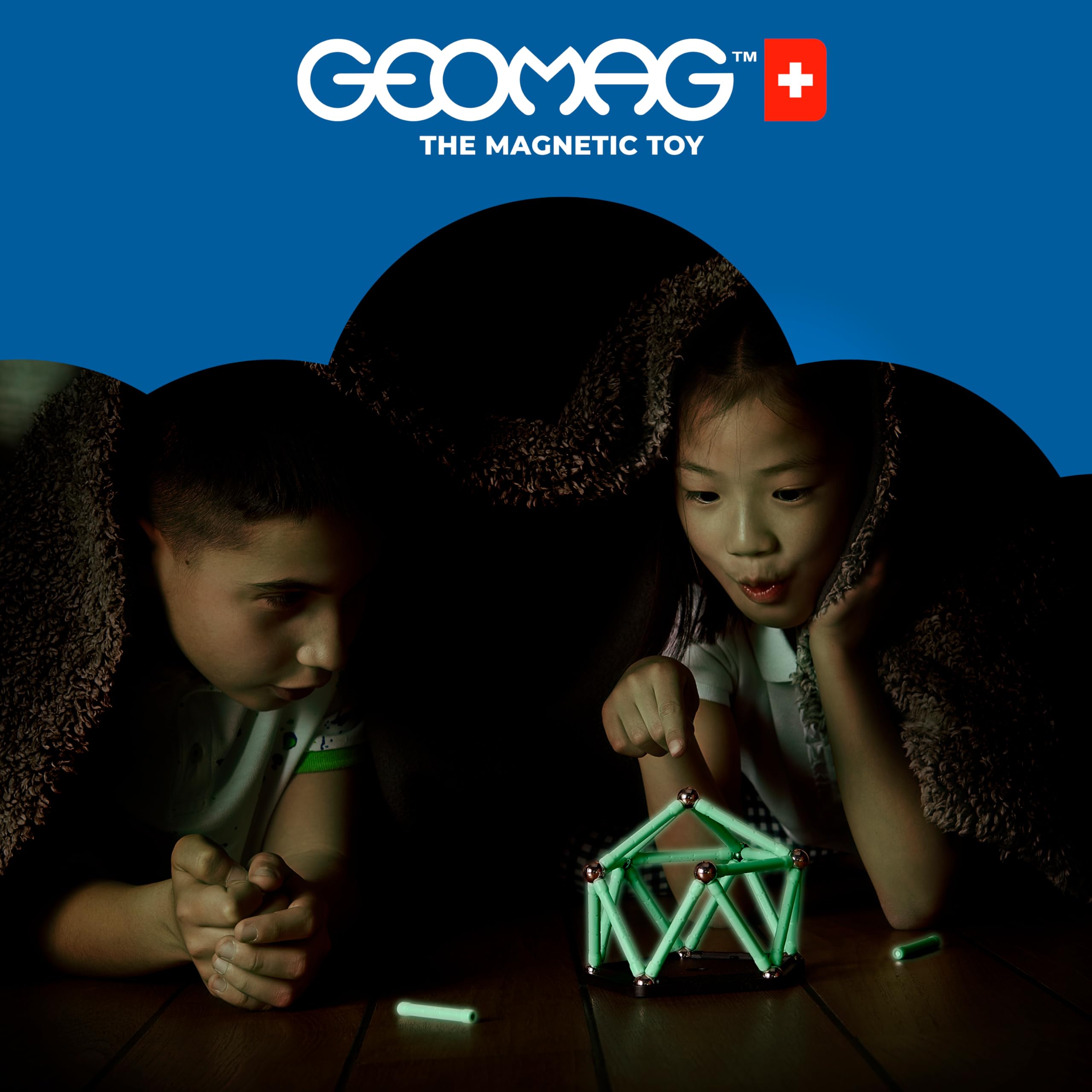 Geomag - Glow Recycled, 329, biały