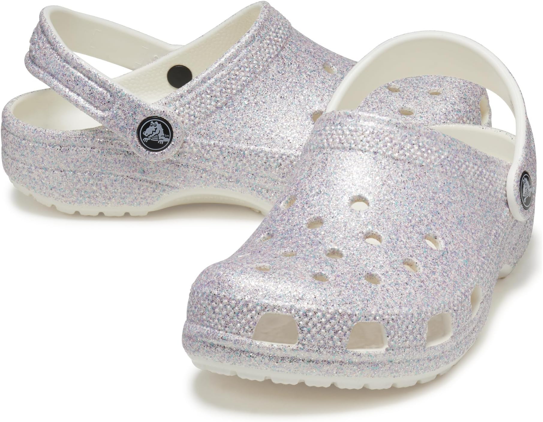 Crocs Kids' Classic Glitter Clog