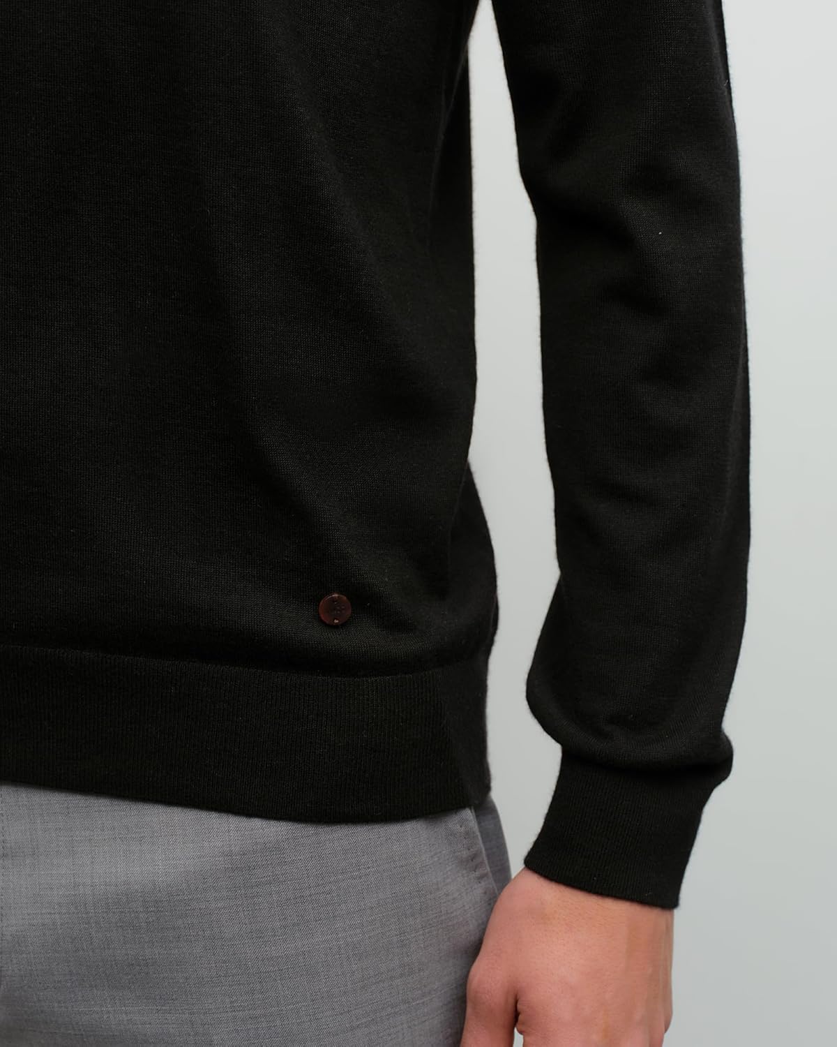 KVSS Men's Pullover 100% Cashmere Turtleneck Long Sleeve Cashmere Knit Sweaters for Mens Comfortable Tee Luxury Choice