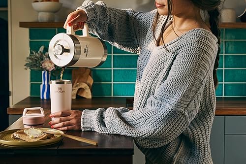 Miniatura 7 de STANLEY Cafe To Go Taza de Viaje de 20 oz  Tapa Antiderrames de Dos Partes para Beber  Vaso Térmico para Café, Té y Bebidas  Taza de Café Aislada de