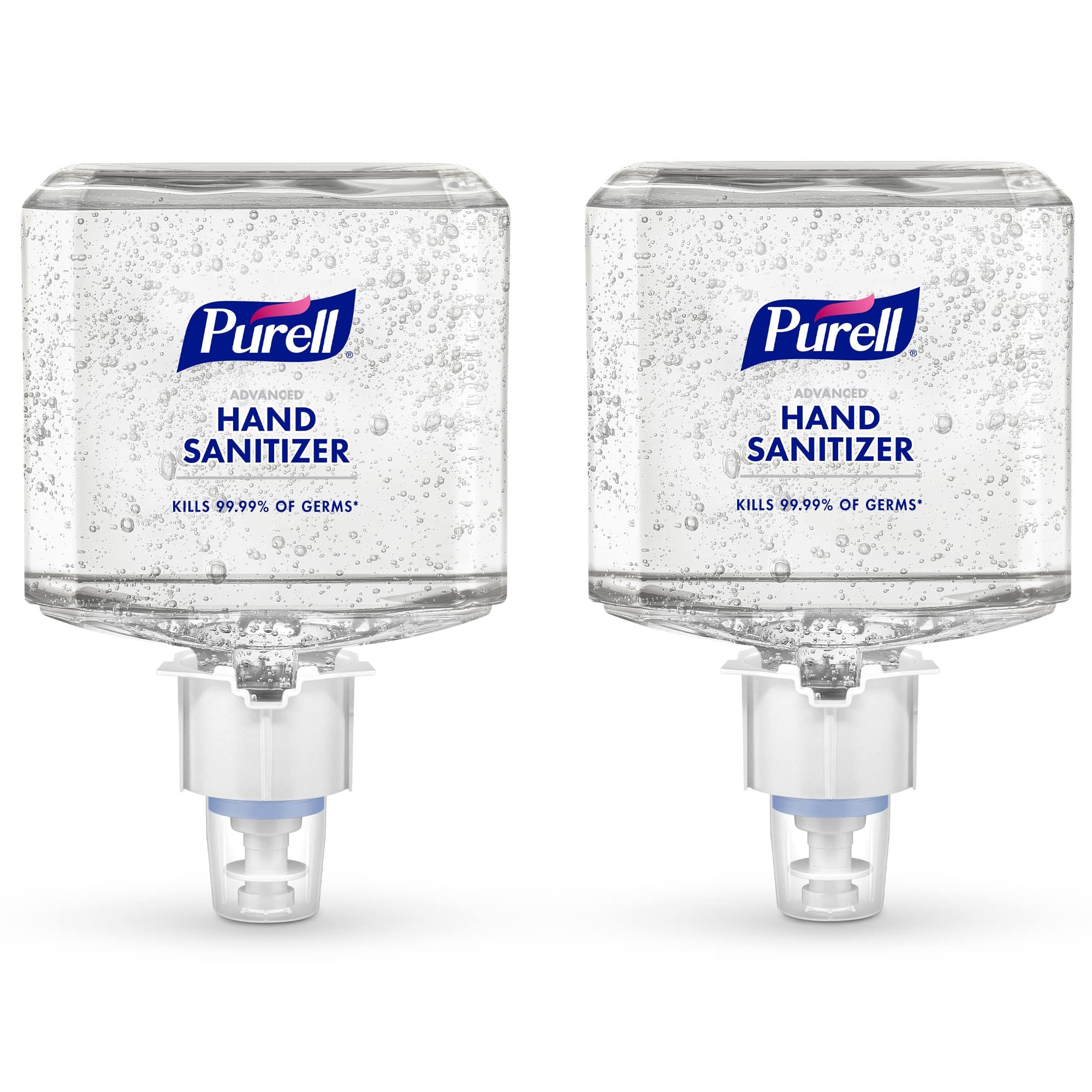 Advanced Hand Sanitizer Gel, Refreshing Gel, 1200 mL Hand Sanitizer Refill for PURELL ES4 Manual Dispenser (Pack of 2) - 5063-02