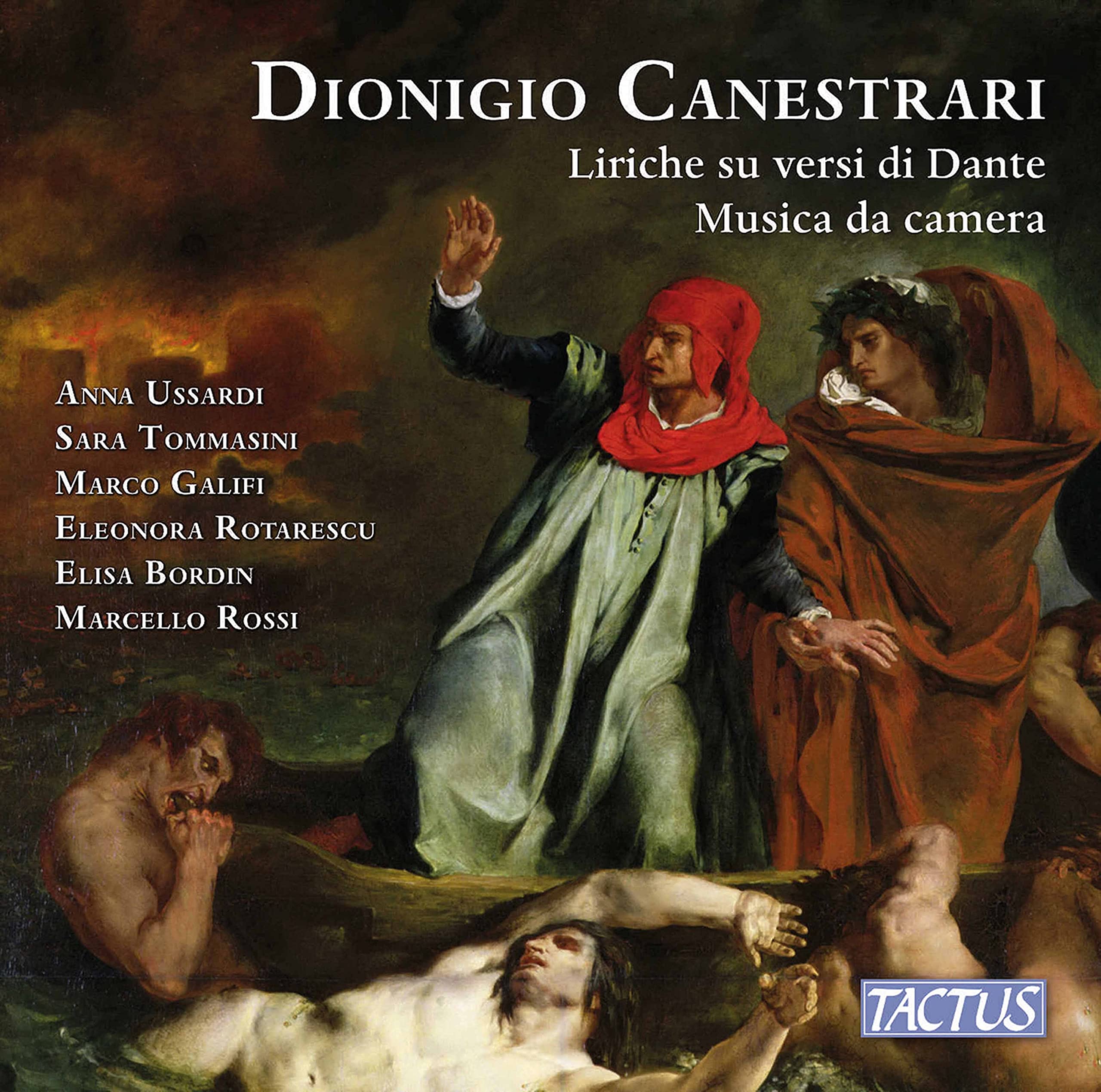 Dionigio Canestrari: Liriche su versi di Dante, Musica da Camera