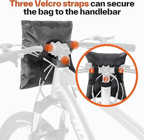 Miniatura 3 de Sportneer Cubierta para bicicleta Fundas impermeables para bicicletas al aire libre con orificio de bloqueo y bolsa de almacenamiento, cubiertas de