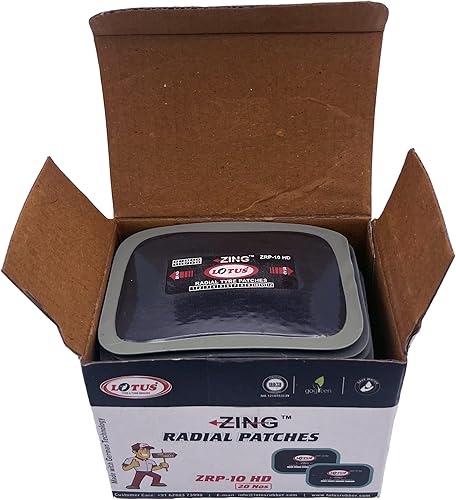 Miniatura 3 de Lotus - Parches de reparación de neumáticos radiales reforzados (2-12 x 3-14)