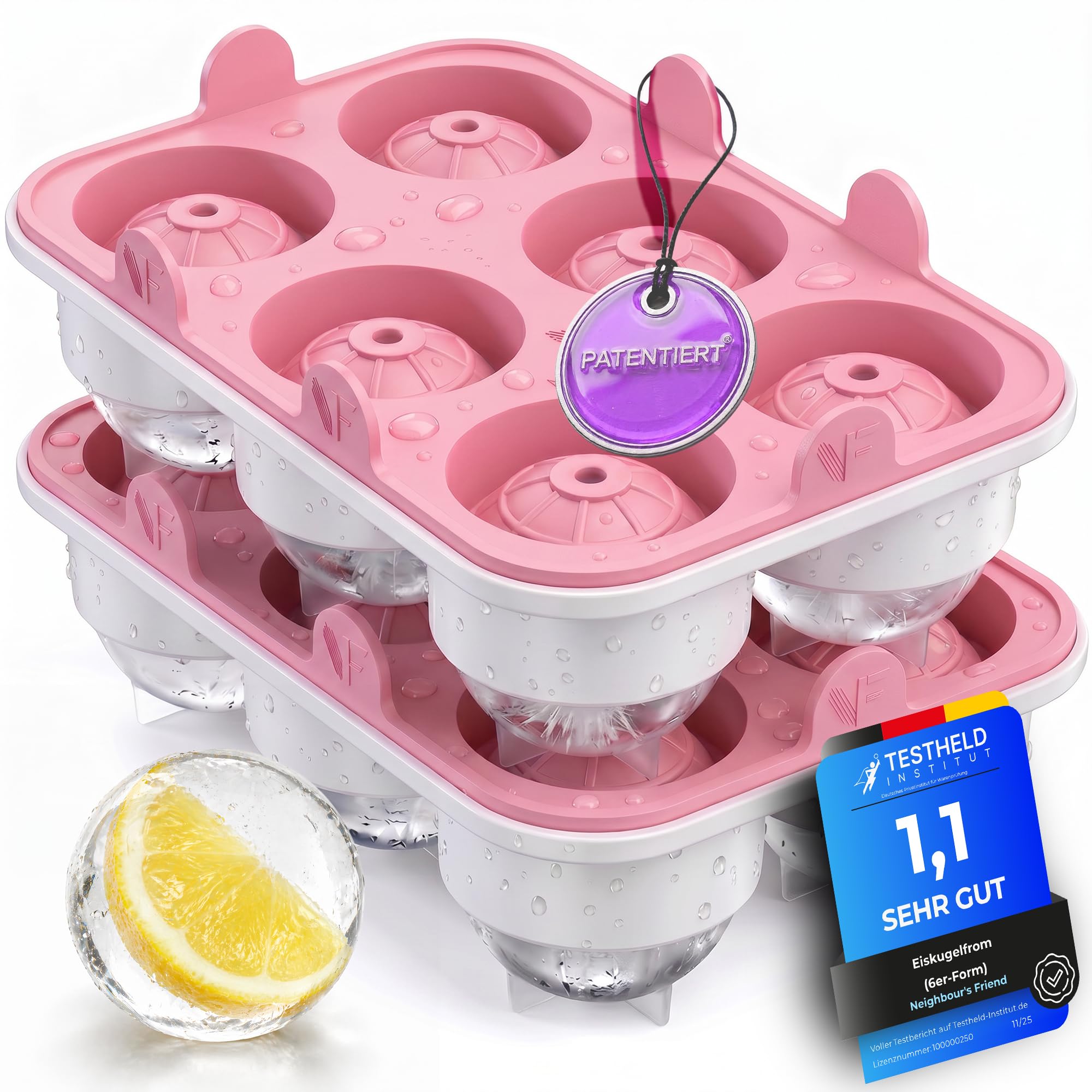 Parent Schwarze Eiswürfelformen mit Säulen Schwarz