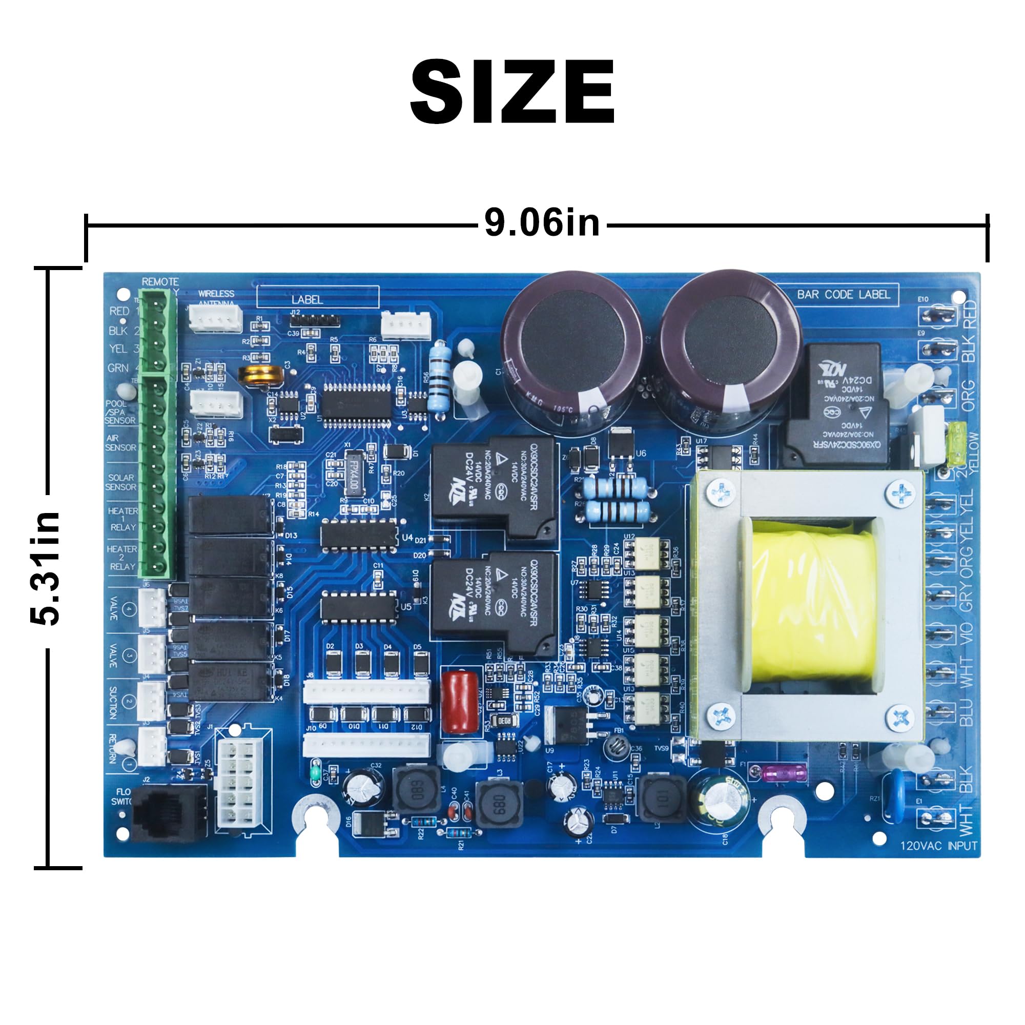 Amazon.com: WERLAHO Upgraded GLX-PCB-Main Replacement for Hayward