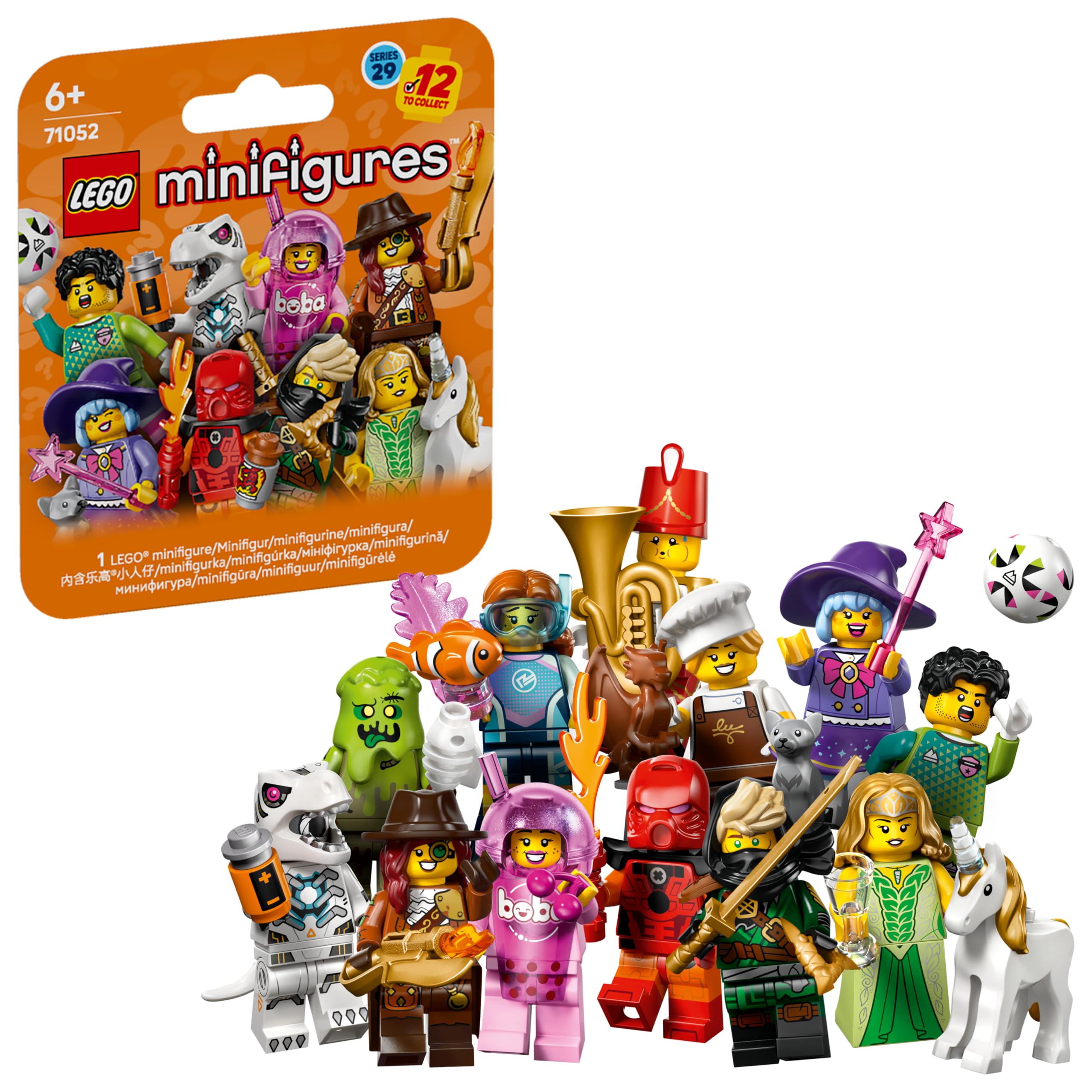 LEGO® Minifigures Series 29 - Mystery Box Toy - Collectible Small Toys for Ages 6+ - 71052