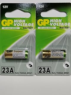 2pcs GP 23AE 12V Alkaline Batteries