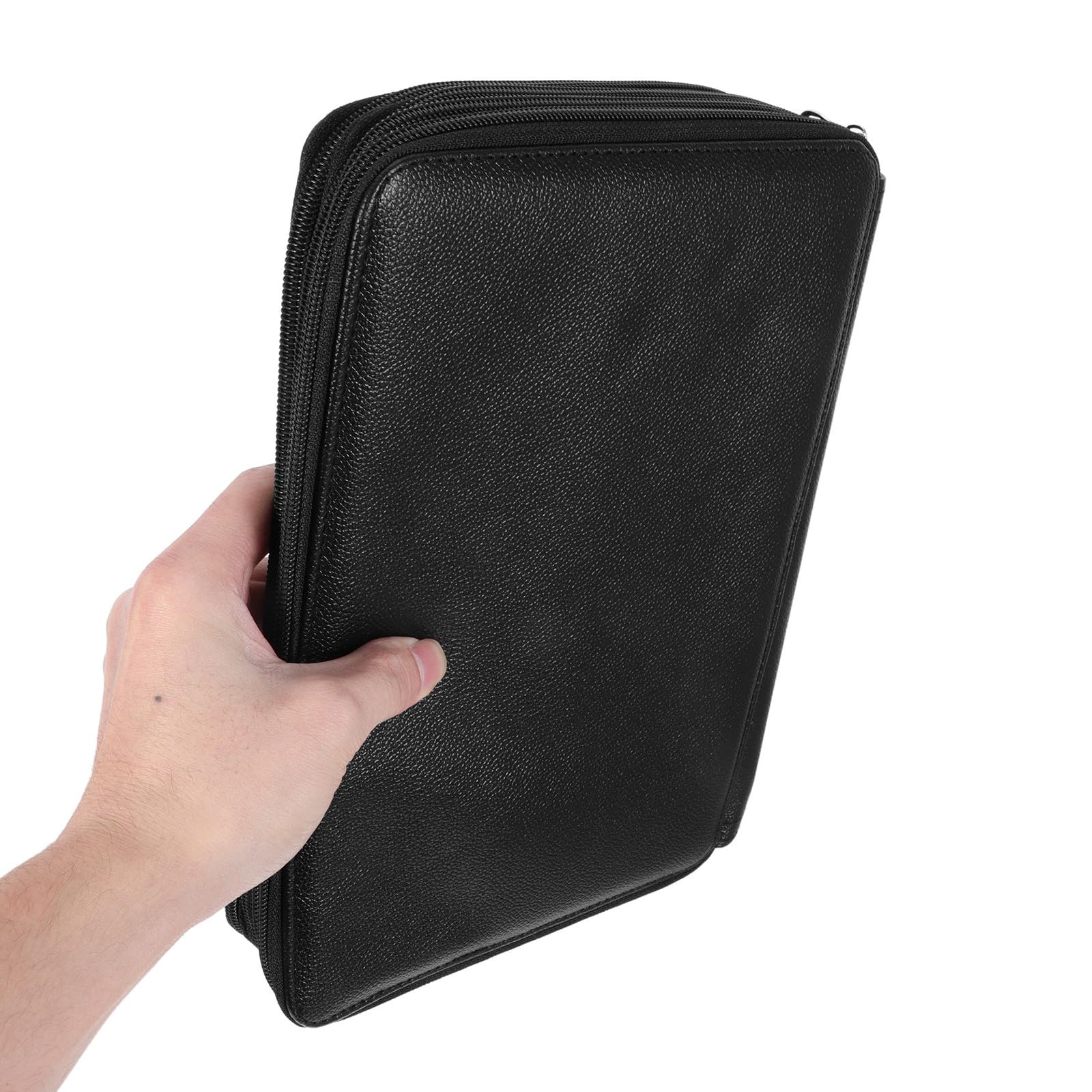 Amosfun Astuccio Portamatite Struttura a 4 Strati con Cerniera, Tessuto Oxford Resistente Grande Capacità con 200 Scomparti e Design Elegante per Scuola e Sessioni Artistiche