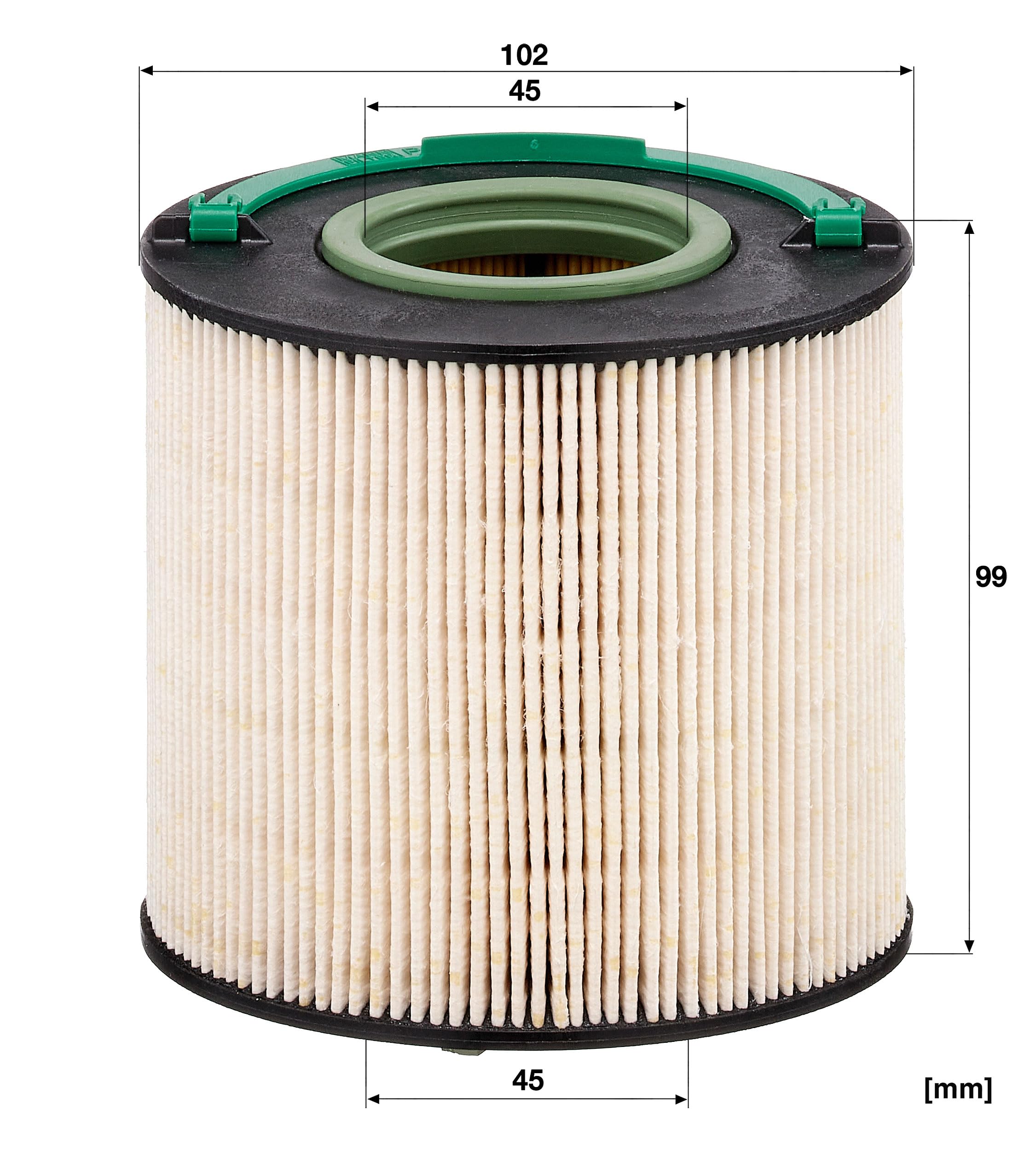 MANN-FILTER, PU 1040 x Filtro de combustible | Para Turismos, Protección sistema combustible, Protección inyectores, Combustible limpio, Calidad original OE