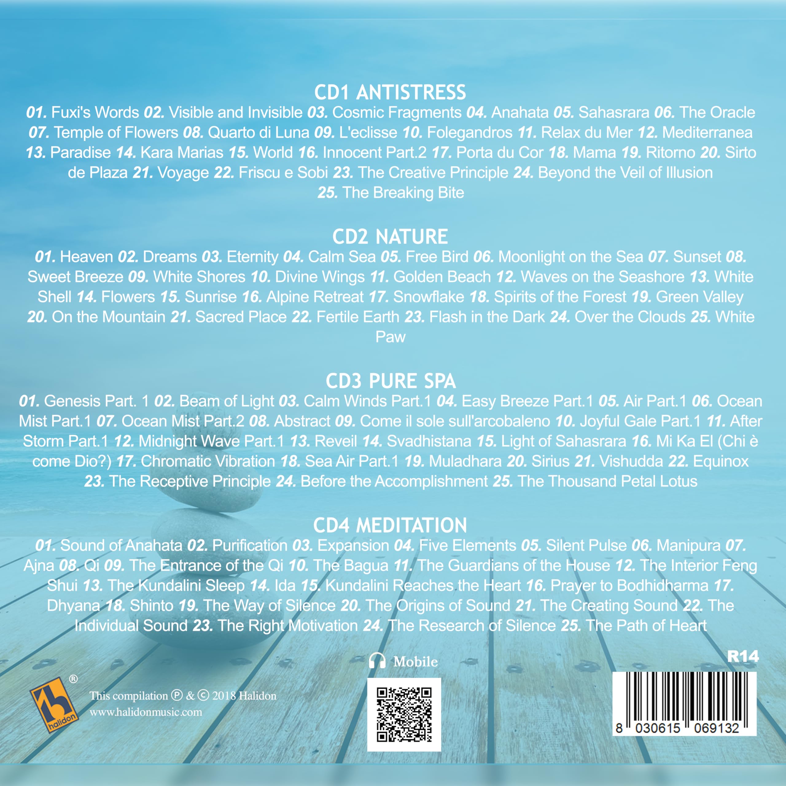Image secondaire de 100 Songs Relax - Musique instrumentale relaxante, sons de la nature, Lounge, Chillout, Spa et musique de méditation