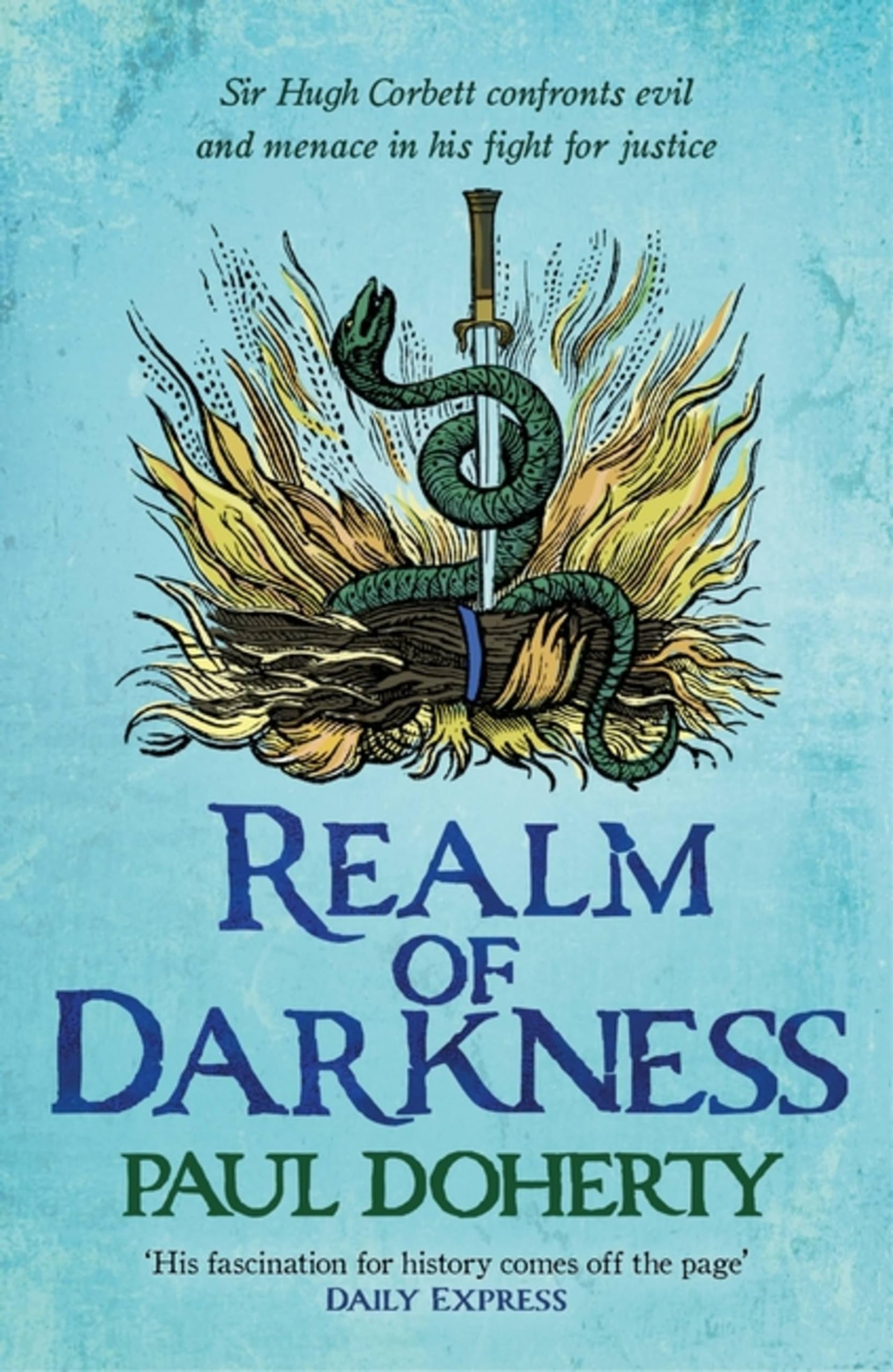 Realm of Darkness (Hugh Corbett 23) by Paul Doherty (Paperback Book)