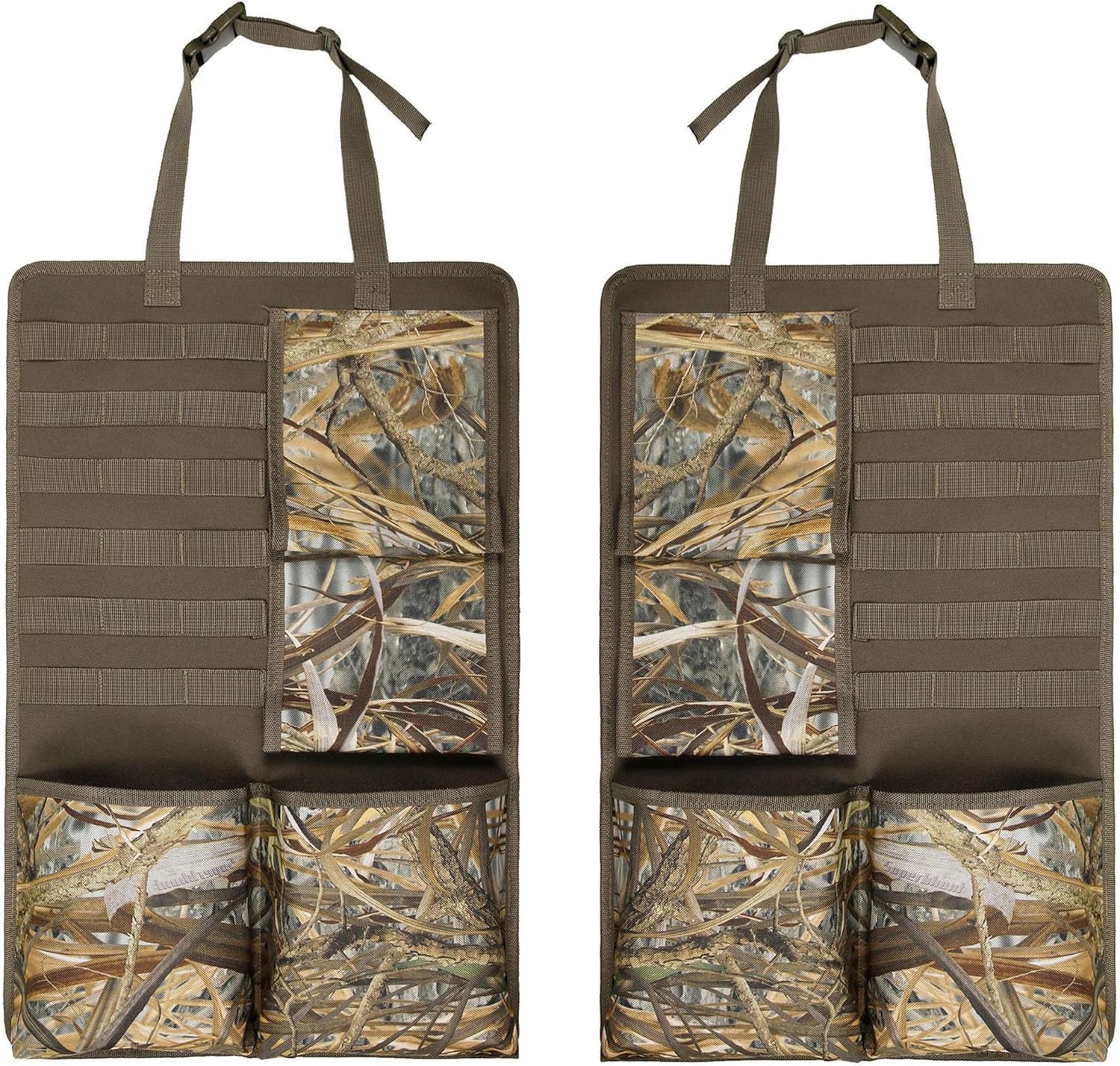 aiGear Auto Rücksitz Waffenständer Organizer mit MOLLE-Panel 2 Pack