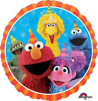 Sesame Street 17" Balloon Each