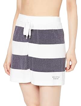 gelato pique スムーズィーlite2ボーダーパーカ&ショートパンツ ジェラートピケ gelato pique スムーズィーlite2ボーダー