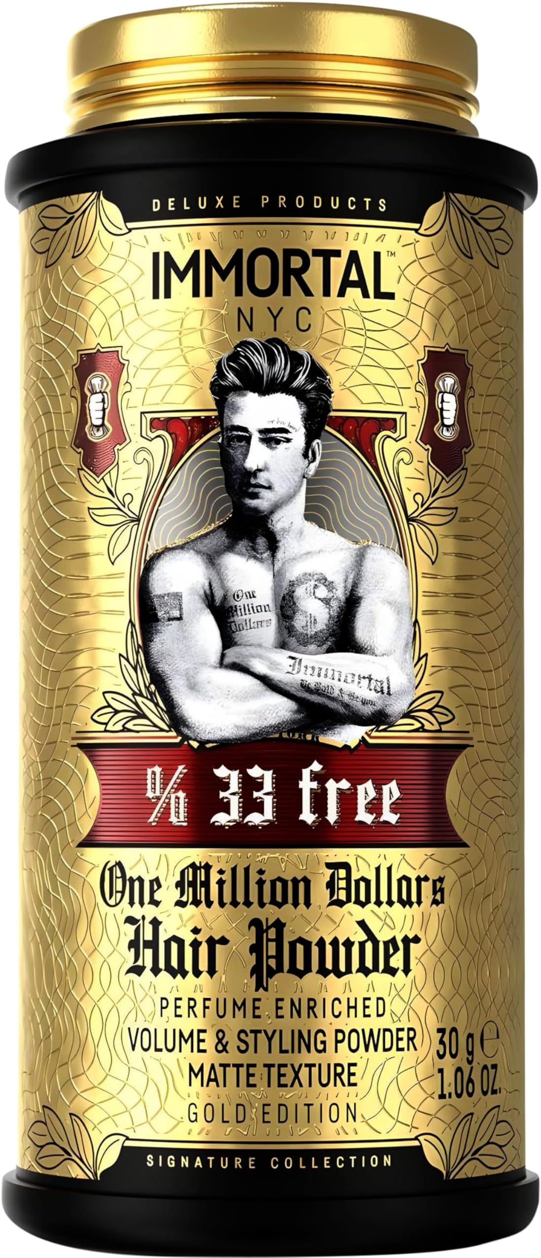 The One In A Million Dollars (Unique Fragranced) TEXTURE/VOLUME POWDER- Extra Strong Flexible Hold - Natural Look - 0.7oz/20gr