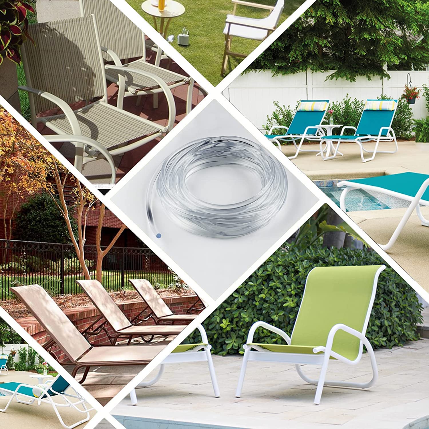 Awning For Patio YIGUCS Long Solid Vinyl 1/4